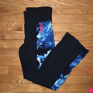 Blue workout leggings from Athleta